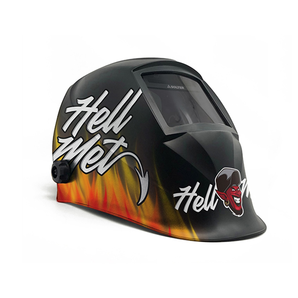 PANTALLA HELLMET R-10 DEVIL