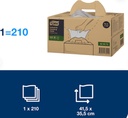 PAÑO TORK LIMPIEZA IND W7 GRIS CAJA 210UD. 35,5X41,5CM