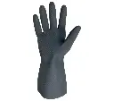 GUANTE FRONTIER 75 NEOPRENO FLOCADO NEGRO T10