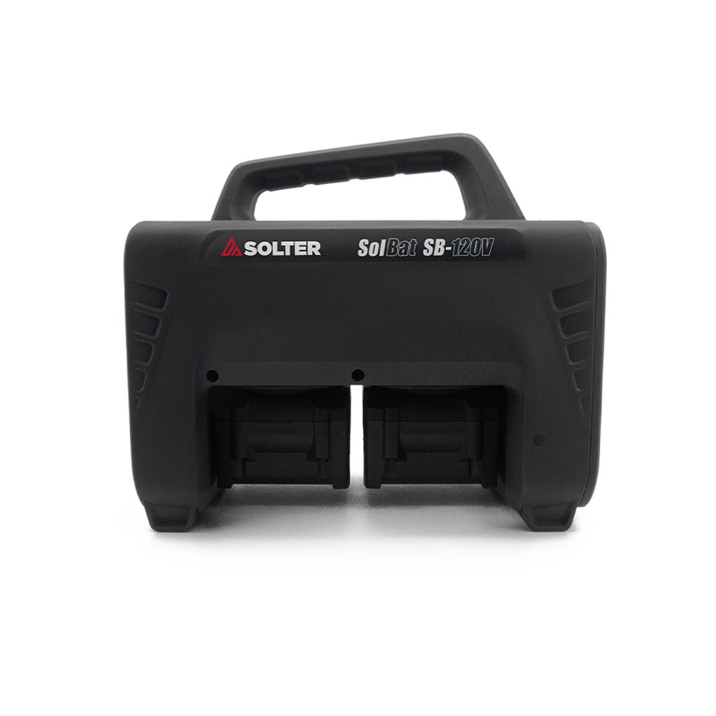 EQUIPO INVERTER MMA A BATERIA  SB-120 PACK 4 BATERIAS (10798)