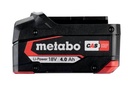 BATERIA METABO 18V/Li-POWER 4.0 Ah (625027000)