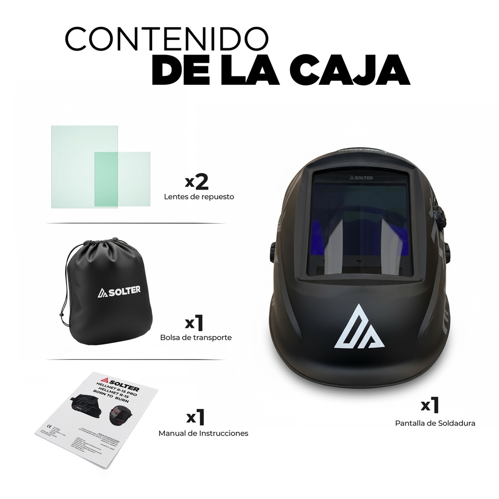 PANTALLA SOLTER R-15 PRO