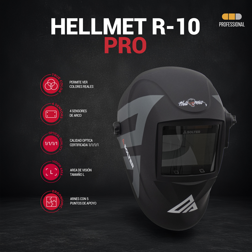 PANTALLA HELLMET R-10 PRO
