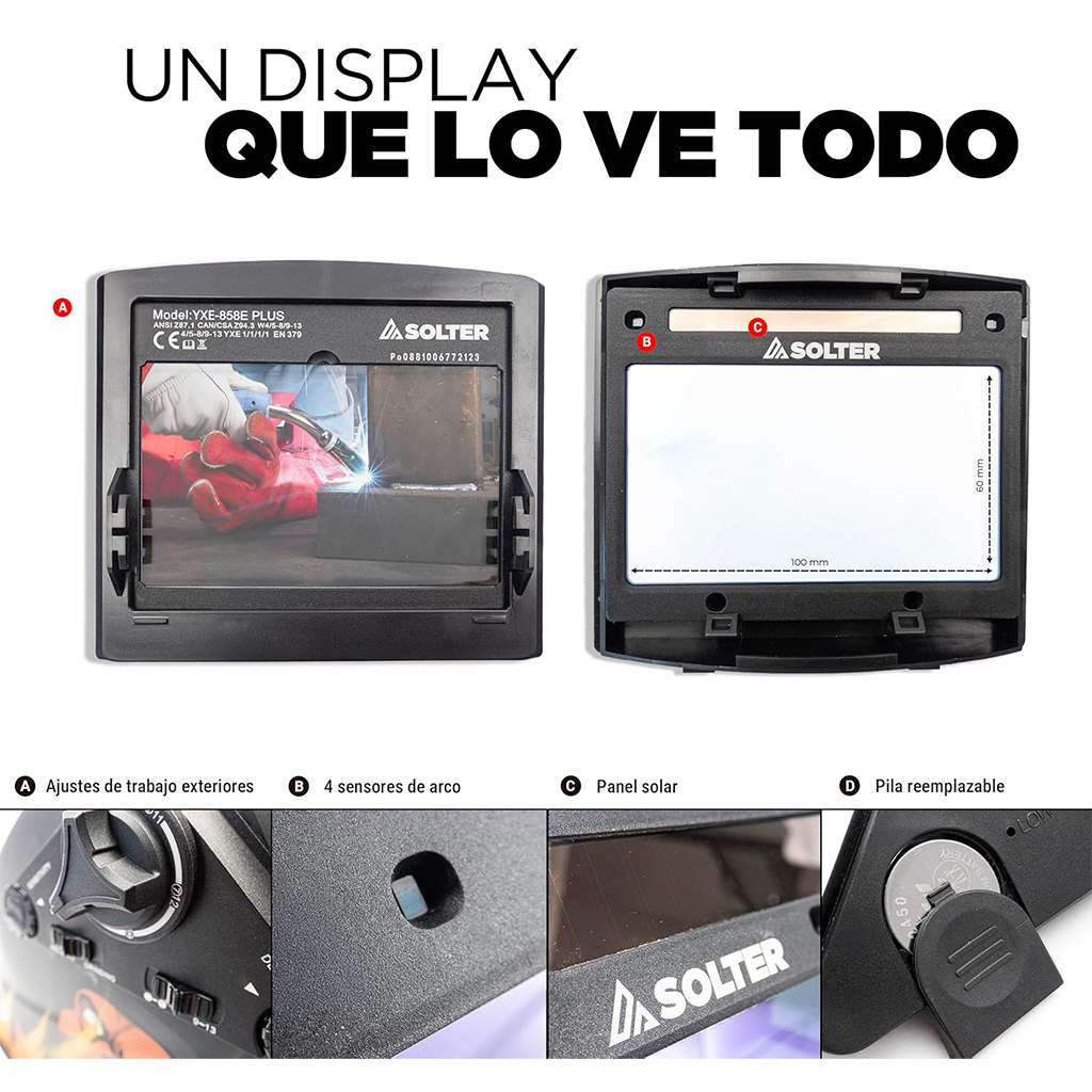 PANTALLA HELLMET R-10 PRO