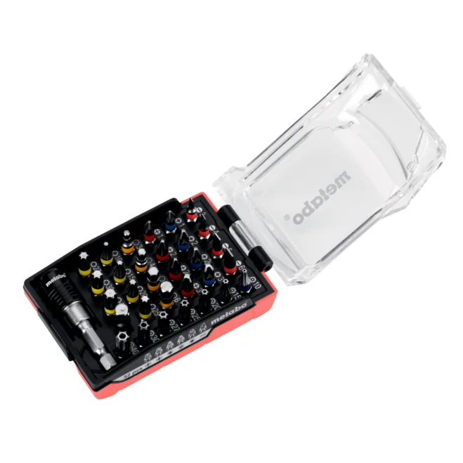 JGO. PUNTAS BATERÍA 32 PIEZAS METABO (626696)