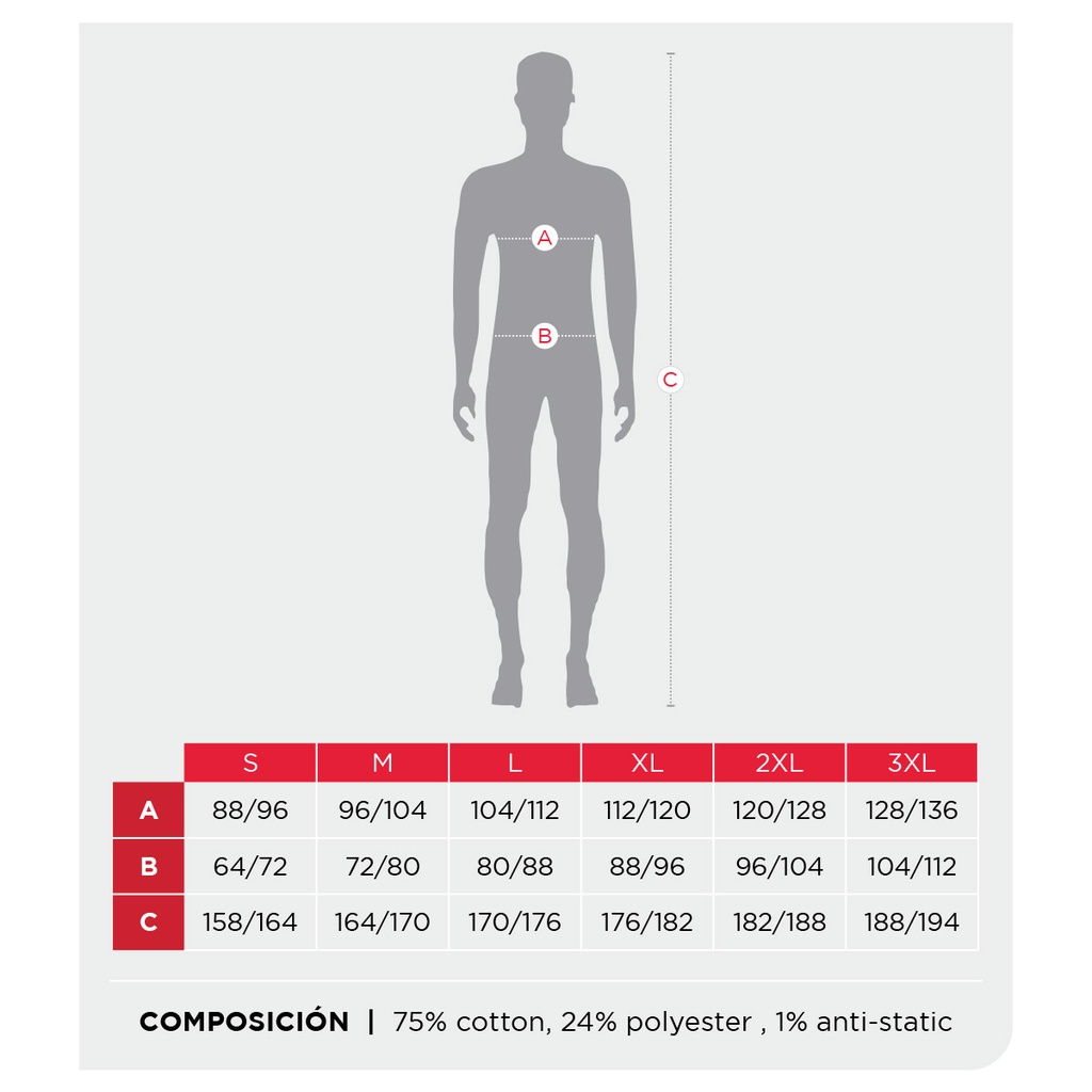 CAZADORA SOL. IGNÍFUGA SOLTER TALLA M
