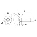 TORNILLO DIN 965 A-2 M3X16