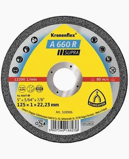 DISCO TRONZADO KLINGSPOR 125X1 A660R SUPRA