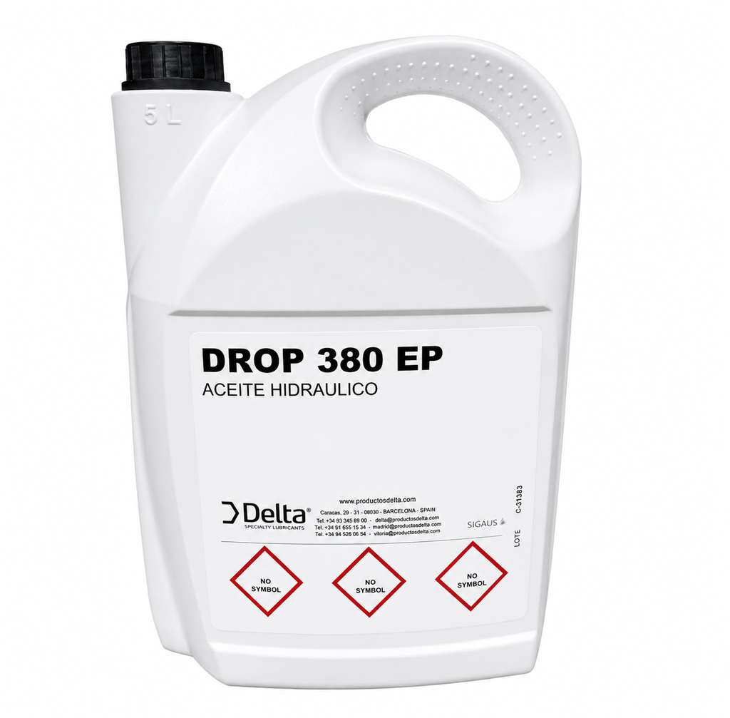 ACEITE HIDRA. DROP 380 EP (5L) + APORTACION A SIGAUS (RD 679/2006)