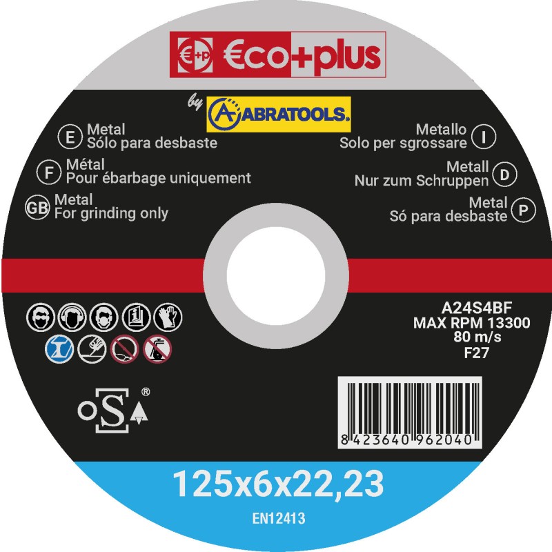DISCO DESBRAVAR 125X6 A24S ECOPLUS (031250000)