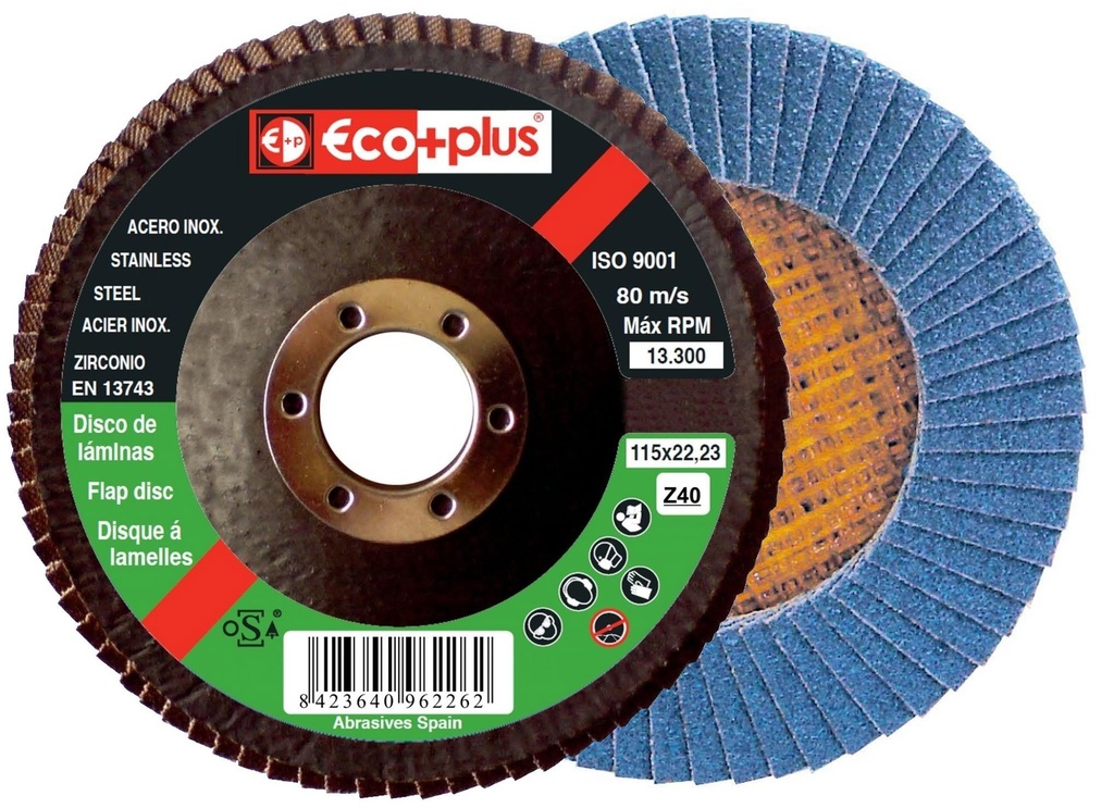 DISCO LAMINAS 115 Z40 ECOPLUS