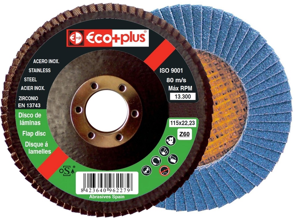 DISCO LAMINAS 115 Z60 ECOPLUS
