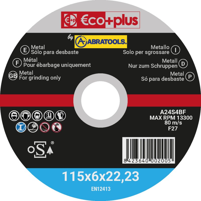 DISCO DESBRAVAR 115X6 A24S ECOPLUS (031150000)
