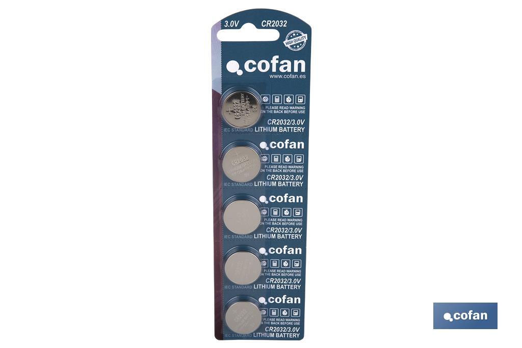 PILA CR2032 COFAN (50002032)