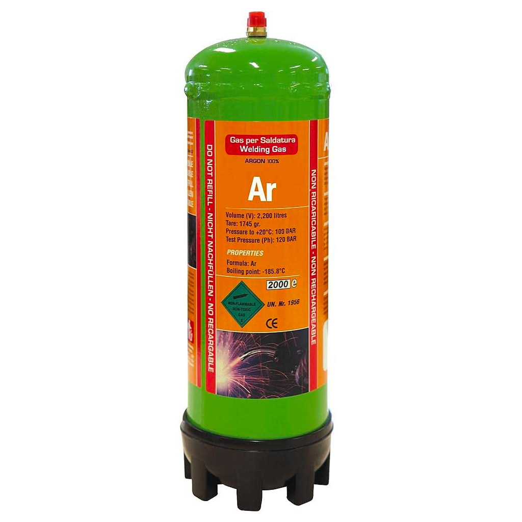 BOTELLA ARGON 100% 2.2L