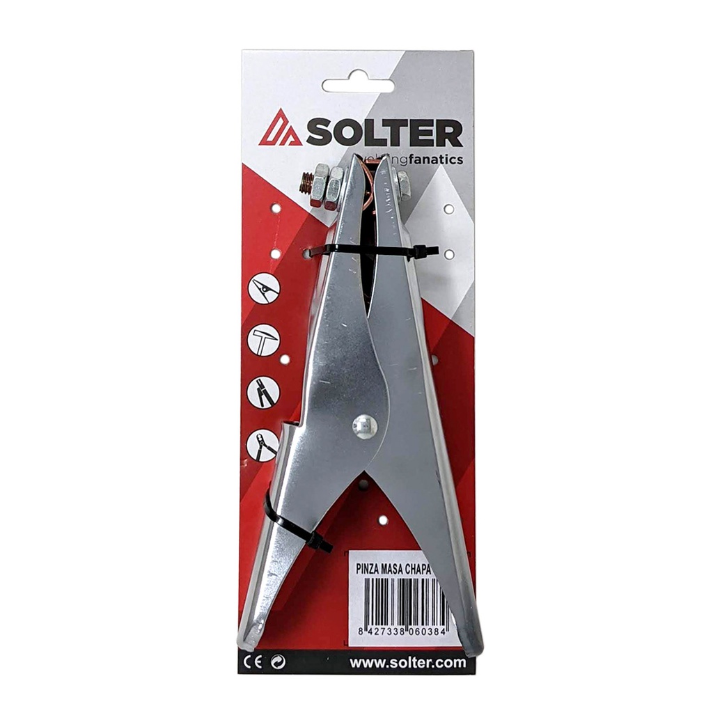PINZA MASA CHAPA 400A (06038)