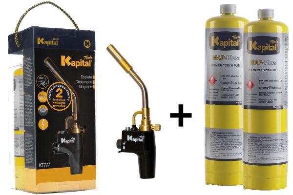 KAPITAL KT777P KIT SOPLETE (KT777 + 2 BOTELLAS KMAP) (815934)