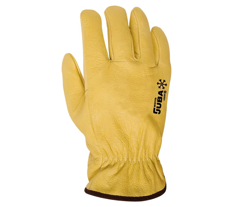 GUANTES AMARILLOS JUBA 406RF TALLA 9