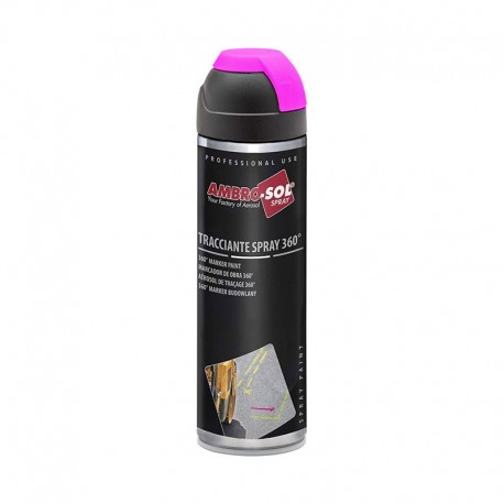 MARCADOR DE OBRA 360º 500ML FUCSIA FLUORESCENTE