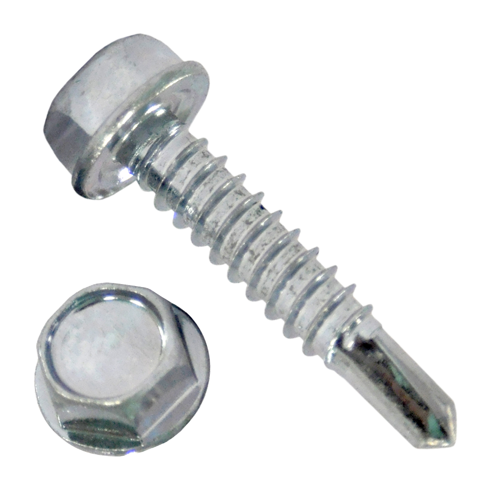 TORNILLO AUTOTALADRANTE DIN7504-K 4,8X25 / SW-8 ZN