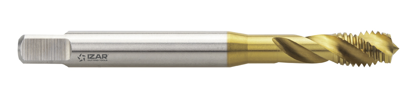 MACHO IZAR MAQUINA M 35º INOX HSSV DIN371 TIN 0,5X0,8 