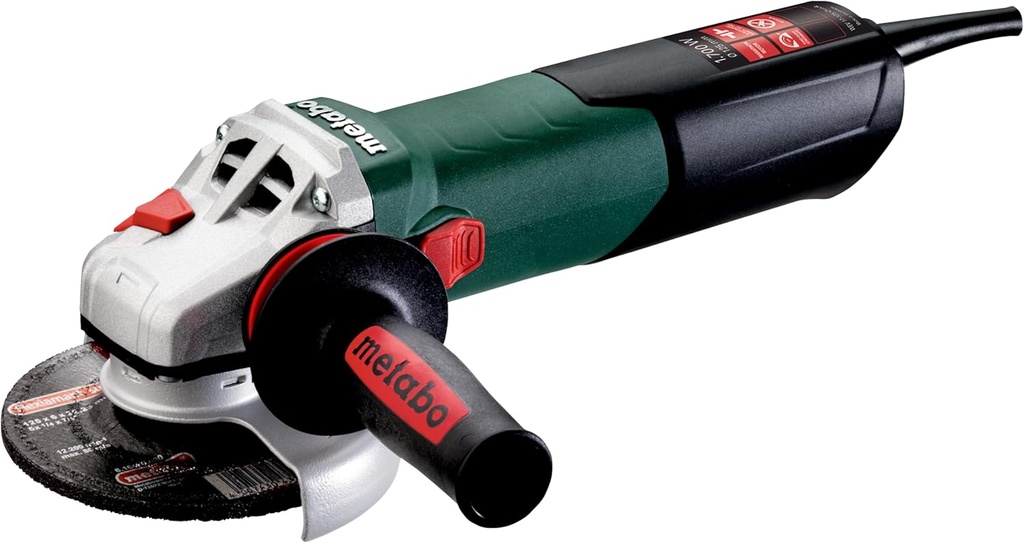 AMOLADORA METABO WEV 17-125 QUICK INOX REGULABLE (600517000)