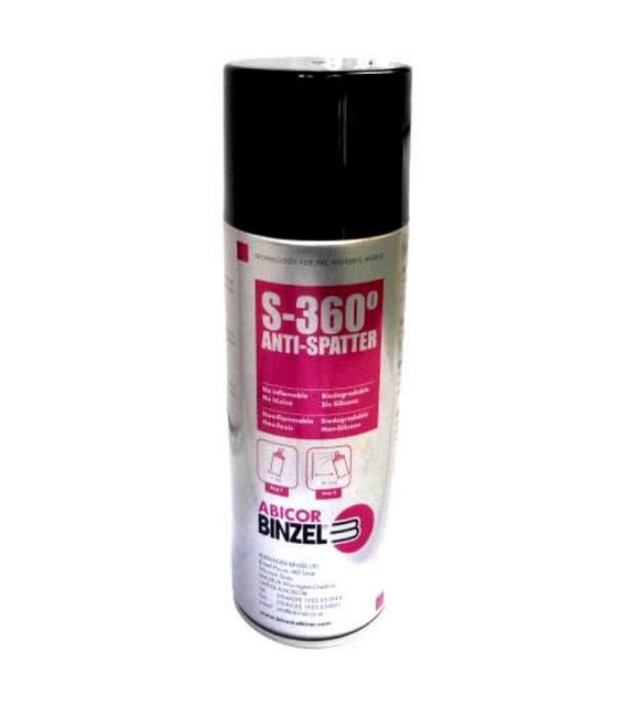 BOTE SPRAY ANTIPROYECCIONES BINZEL S-360º