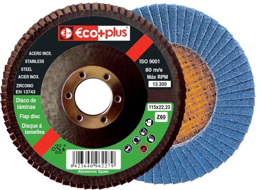 [8423640962279] DISCO LAMINAS 115 Z60 ECOPLUS