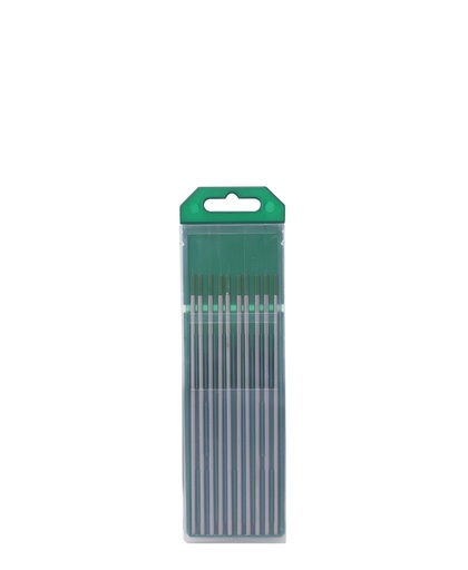 [91180] ELECTRODO TUNGSTENO 2,4 MM VERDE