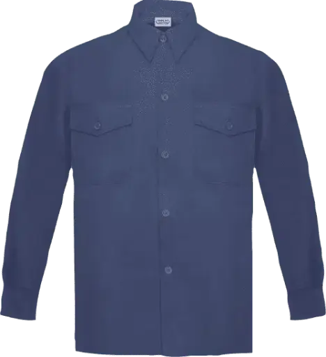 [A43AM - T42] CAMISA 2 BOLSILLOS M/LARGA TALLA 42