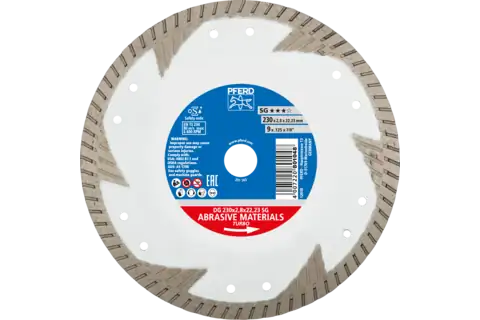 [4007220801048] DISCO DIAMANTE PFERD DG 230X2.8X22.23 SG 