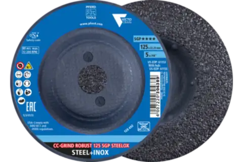 [4007220304396] CC-GRIND-ROBUST 125 SGP STEELOX PFERD