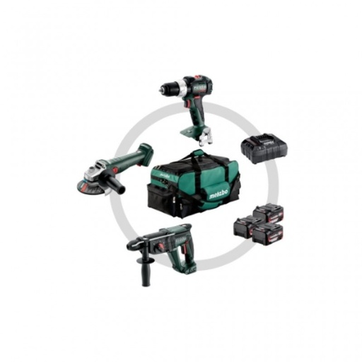 [685212000] COMBO SET CONSTRUCCIÓN METABO 3.1 DE BATERÍA DE 18 VOLTIOS