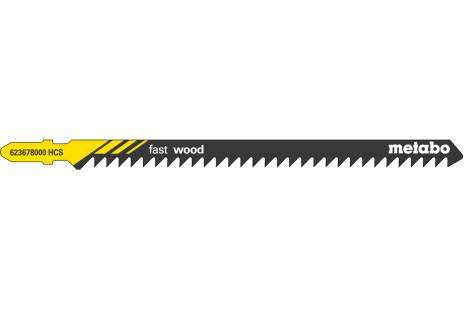 [4007430126795] 5 HCS FAST WOOD 126/4.0MM/6T T344D HOJAS DE SIERRA (623678000)