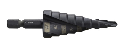 [59006] BROCA IZAR HSS CO ESCALONADA ESPIRAL DIN 6X30 REF 1622