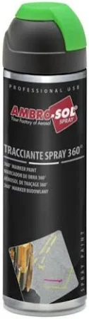 [V403VERDE] MARCADOR DE OBRA 360º 500ML VERDE FLUORESCENTE