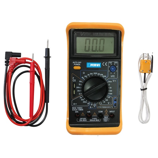 [VPR.T050] MULTIMETRO DIGITAL