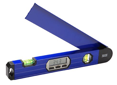 [8421504963042] NIVEL TUBULAR ANGULAR DIGITAL CON 2 FIOLAS Y CUERPO RECTANGULAR DE ALUMINIO ALYCO  (196304) 