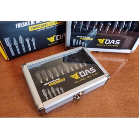 [8436609060947] SET FRESAS METAL DURO 10 PIEZAS TIPO 01-H BASIC PFERD