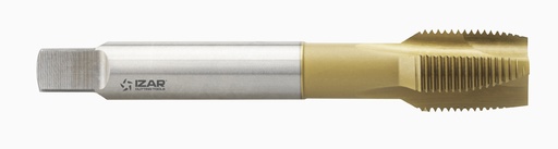 [28635] MACHO IZAR MAQUINA RECTO HSS+TIN DIN5156 INOX G1/4X19