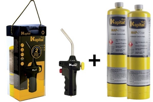 KAPITAL KT737P KIT SOPLETE (KT737 + 2 BOTELLAS KMAP) (815927) 