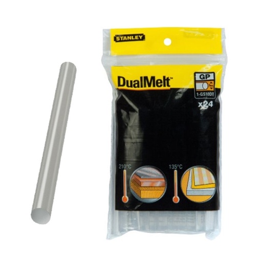 [3253561051494] COLA STANLEY TERMOFUSIBLE TRANSPARENTE 12MM 6 UNIDADES