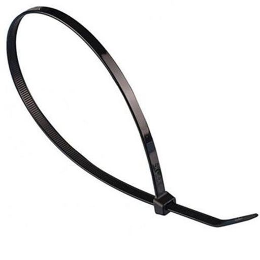 [BN126072] BRIDAS NYLON LUSAN 12,6x720 NEGRA (50UD)